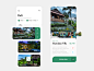 Rentalio uxui mobile result filter rentals villa book booking vacation tour flat app ui cleanui indonesia bali rent