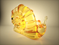 Honey Snail, Nail Khusnutdinov : glass figure 
polygonal
render i FryRender