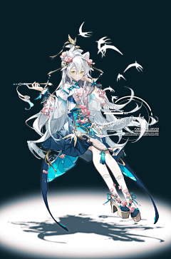 木木子嗄采集到角色设计