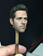HotToys 1/6《美国队长3：内战》蚁人2.0（保罗·路德）人偶头雕样品展示，Kojun负责雕刻，E-Lee涂装上色 ​​​​