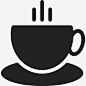 热茶咖啡咖啡杯图标_88ICON https://88icon.com 热茶 咖啡 咖啡杯 杯子和碟子 热咖啡 茶杯