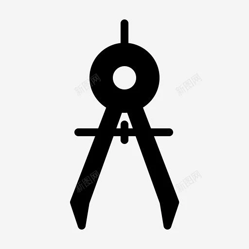 指南针规划绘图图标 icon 标识 标志 UI图标 设计图片 免费下载 页面网页 平面电商 创意素材-花瓣网