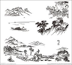大海不喜欢鱼采集到林业logo素材