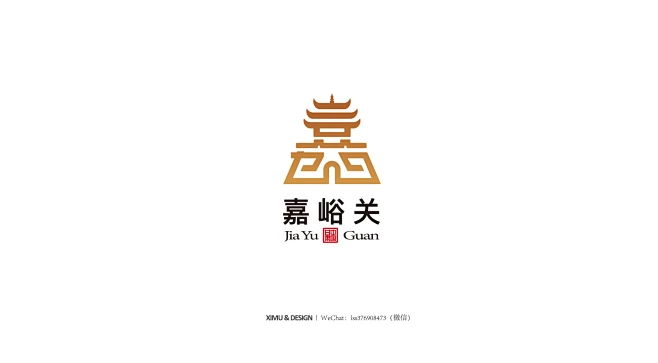 嘉峪关logo设计-花瓣网