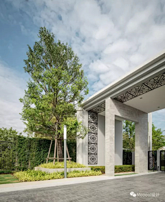 张小妞（景观设计）采集到小区入口景观