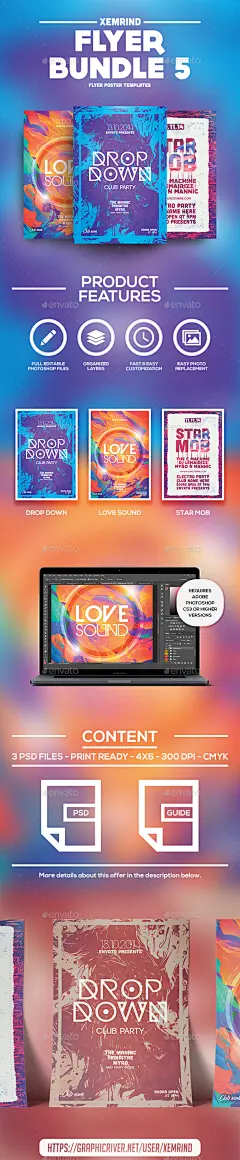 俱乐部传单/海报传单包5 -事件Club Flyer/Poster Bundle 5 - Events Flyers抽象、乐队、俱乐部、音乐会,舞蹈,迪斯科,dj,djset,下降,dubstep,电,节日,传单,未来,故障,墨水,最小的,简约的,音乐,夜总会,党,电子,恍惚,啤酒花,类型,排版,城市,波,xemrind abstract, band, club, concert, dance, disco, dj, djset, drop, dubstep, electro, festival, fly