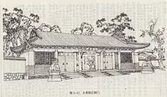 红楼梦建筑图解——大观园正园门