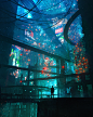 3D art Cyberpunk dangelo Dangiuz digital fantasy leopoldo octane Scifi