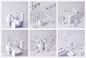 Increment Mag issue 4 : Illustrations for Increment Magazine issue 4 (Energy and Environment). 