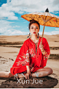 摄影师勋爵作品《红--青海旅拍系列》