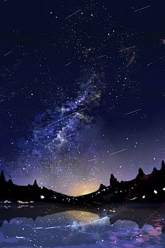 青*蒂采集到插画