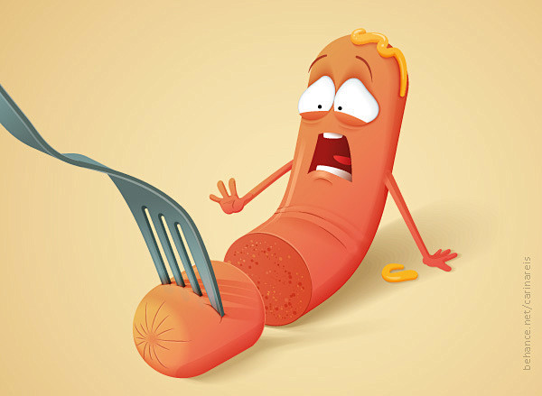 panic sausage : pani.