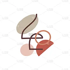 现代,高雅,抽象,式样,华丽的,几何形状,简单背景,博客,涂料,艺术品