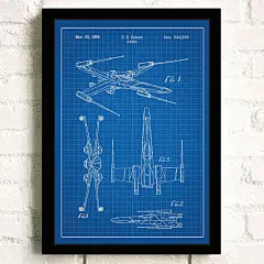 星球大战乐高设计图纸电影海报装饰画挂画黑武士白兵墙贴壁画周边-淘宝网