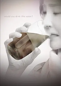 创意保护水资源背景图设计