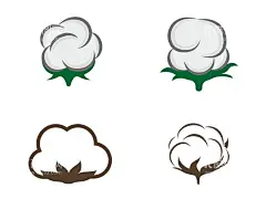 棉花  - 源文件下载【酷图网】棉花,手绘棉花,棉花插画,棉花树,手绘棉花树,棉花素材,棉花元素,