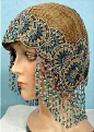 c. 1920's Beaded Flapper Headdress. I desperately need one. I don't know why, I just do!