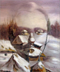 乌克兰油画家Oleg Shuplyak创作的超现实主义油画