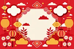 中国风古风建筑素材图