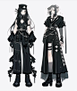 MJ服设参考 _ 2(黑色朋克)_1_画画的贝贝_来自小红书网页版