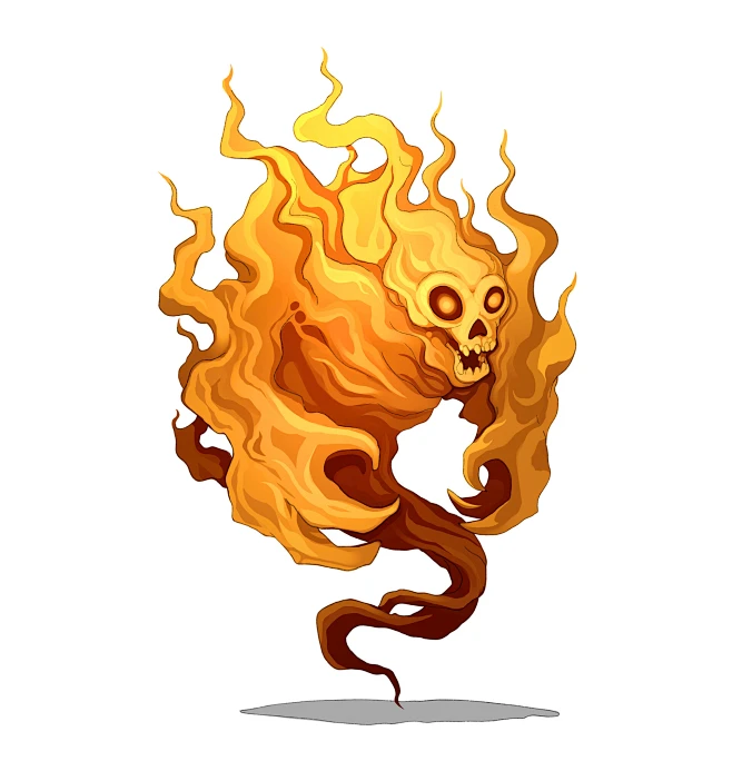 Flame Elemental-花瓣网