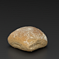 3D Scan of a Bread Roll, Rouven Miller : High detail 3d scan of a bread roll 
