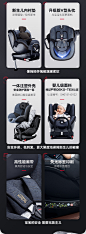 【宝得适双面骑士】宝得适（BRITAX）宝宝汽车儿童安全座椅isofix接口 双面骑士 适合约0-4岁(精致蓝 二代)【行情 报价 价格 评测】-京东
