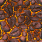 Lava tile map study: 