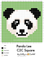 熊猫像素图