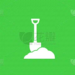 泥土,铲车,图标,农业,景观设计,建筑业,堆,农场,矢量,插画