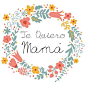 Descargable gratuito Dia de la madre en www.miamandarina.es Más info en el blog www.miamandarinablog.wordpress.com (flores basadas en diseño vectorial de freepik): 