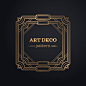 Gatsby art deco background Vector | Free Download