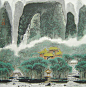 张步国画风景作品欣赏(4)