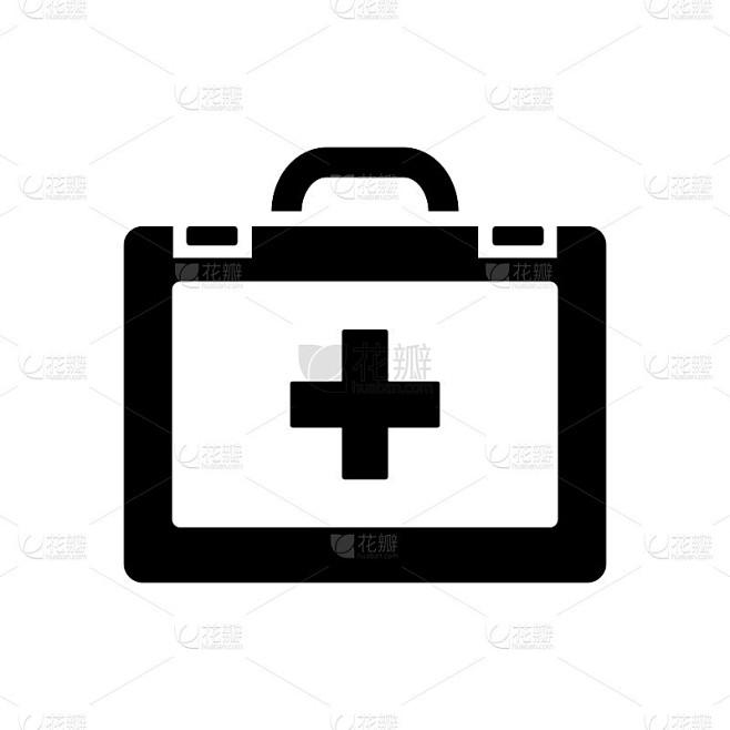 急救箱图标设计矢量模板