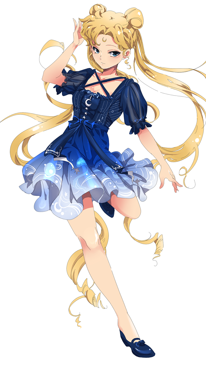 令人心碎的《美少女战士》同人CG