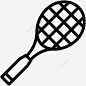 网球拍球运动图标 页面网页 平面电商 创意素材
