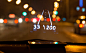 Augment reality in the car, road projection on the windshield HUD Head-Up Display : HUDWAY is a unique application for smartphone users that allows drivers to <b>focus on the road</b>, keep their hands on the wheel and mind on driving.
