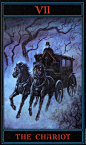 哥特塔罗 - The Gothic Tarot - 战车 - The Chariot