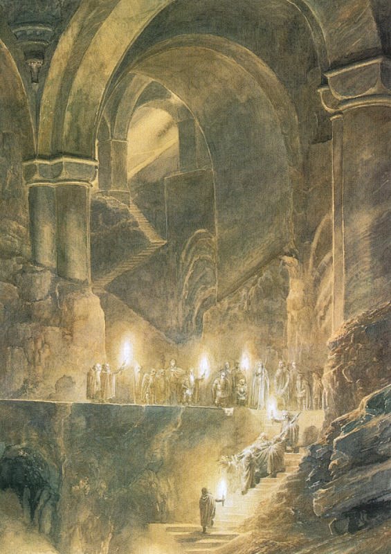 指环王 插画大师：Alan lee 艾伦·李 《魔戒》全集插画