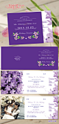 大爱紫色啊~典雅的紫百合唯美风格，非常适合婚礼的设计 #时尚# #优雅#http://item.taobao.com/item.htm?spm=a1z10.5.w4002-330226040.53.kGjSpg&id=12760663858