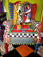 awesome picasso armchair