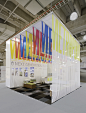Exhibit booth by Mauk Design