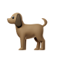 Dog_2k - 90款3D可爱动物emoji立体图标素材 Animojis 3D Icon Pack