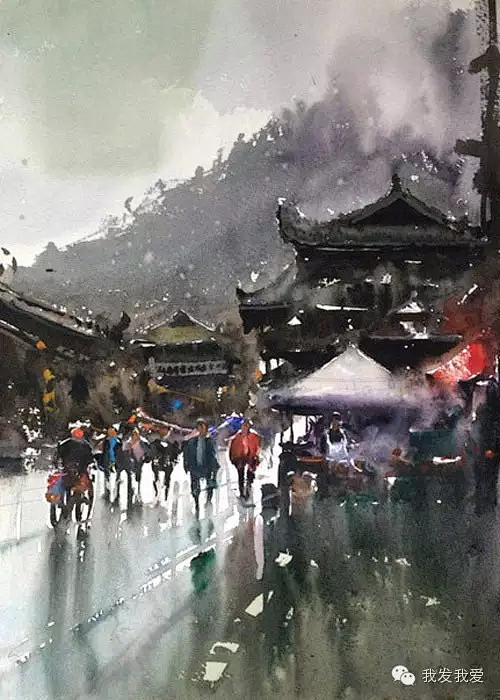 约瑟夫笔下的中国风景