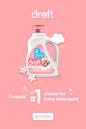 其中包括图片：Parents' #1 Choice for Baby Detergent
