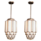 art deco lighting: 