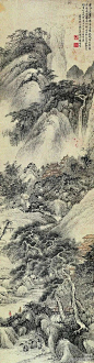 名家山水画《闲居图》欣赏