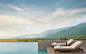 Swimming pool terrace with mountain view 3d rendering image
---------------------------------------
我在使用【率叶插件】，一个让花瓣网”好用100倍“的浏览器插件，你也来吧！
> http://ly.jiuxihuan.net/?yqr=11943860