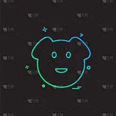 猪,计算机图标,可爱的,商务,食品,动物,白色,设计,剪影