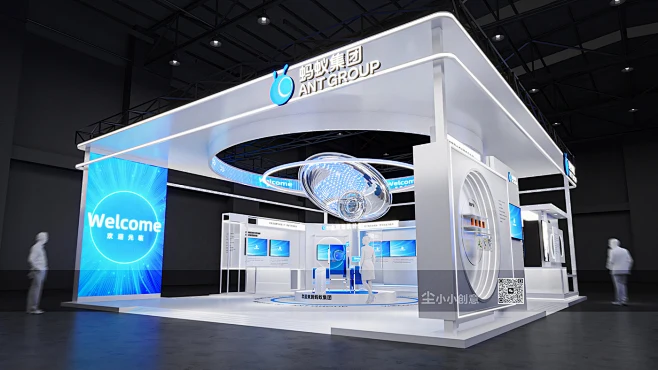Exhibition Stand booth exhibition stand图片_三面开图片素材-花瓣网